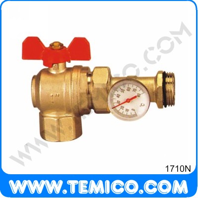 Angle valve thermometer holder (1710N)