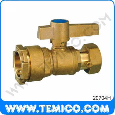 Brass ball valve (20704H)