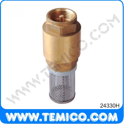 Heavy type spring check valve filter (24330H)