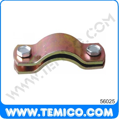 Zinc-couted iron pipe clamp (56025)