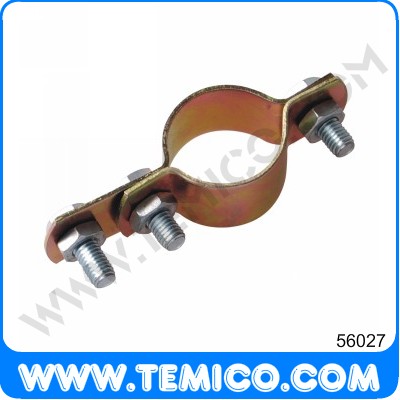 Zinc-couted iron pipe clamp (56027)