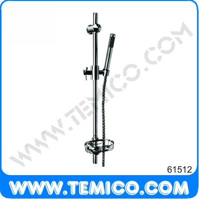 Sliding bar with hand shower  (61512)
