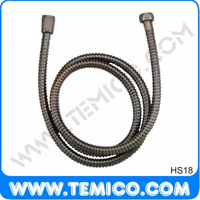 S/S copper-plated shower hose ,single lock (HS18)