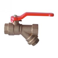Brass ball valve with filter(24700-IALR)