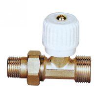 Straighte radiator valve with handle(25232N)