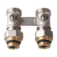 Radiator valve double distributor(25272N)
