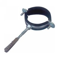 Steel clamp with rubber(56011)