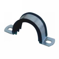 Steel clamp with rubber(56030)