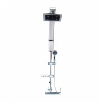 Sliding bar with hand shower and overhead shower(61504)