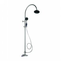 Sliding bar with hand shower and overhead shower(61506)