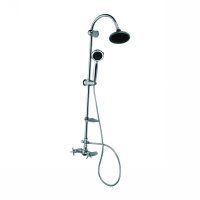Sliding bar with hand shower and overhead shower(61507)
