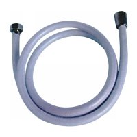 White pvc shower hose(HPP-W)