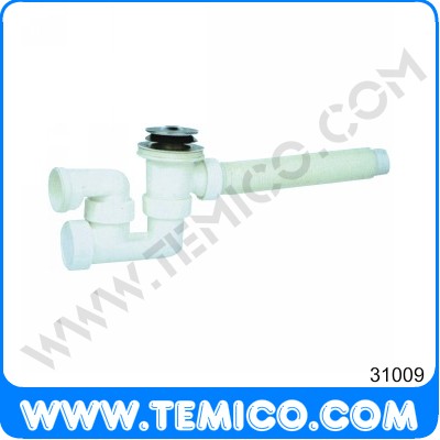 Plastic waste for bath tub with trap  (31009)