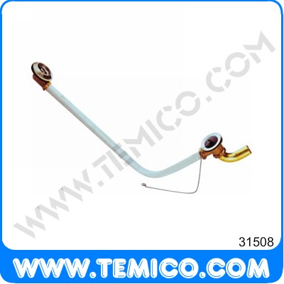 Plastic waste for bath tub with trap  (31508)